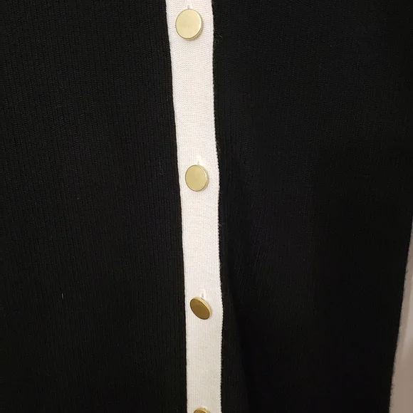 Alice + Olivia Alcina Rib-Knit Sweater Dress - Size XL - Picture 4 of 14